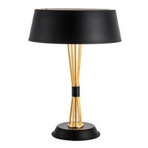 Creative metal round cover reading lamp