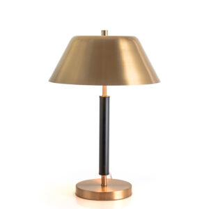 Indoor metal mushroom reading lamp