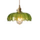 Pumpkin shaped hanging lamp color glass chandelier