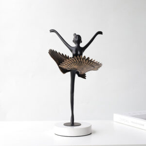 Creative high end unique decorative ballet dancing girl