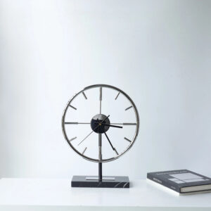Luxury modern creative clock decorative ornaments, showroom entryway clocks