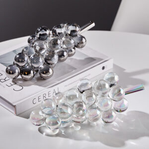 Evelyn Modern Minimalist Light Luxury Crystal Grape Crystal Ornament, Recommended for Showrooms and Business Gifts