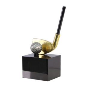Evelyn a Modern Minimalist Office Bookcase Decoration Golf Desk Decor Gift for a Male boss
