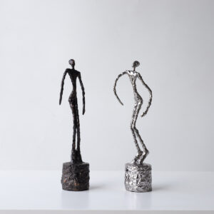 Evelyn Modern Abstract Wrought Iron Sculptures Soft Furnishings Showroom Model Rooms Cabinet Decorations Display Art