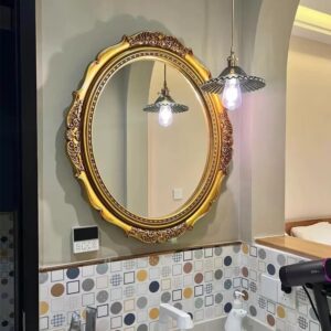 Evelyn 2026 New Factory Wall Hanging Decorative Luxury Customized Colorful European Style Wall Mirror